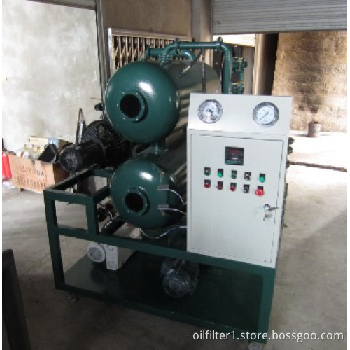 vacuum transformer oil purifier